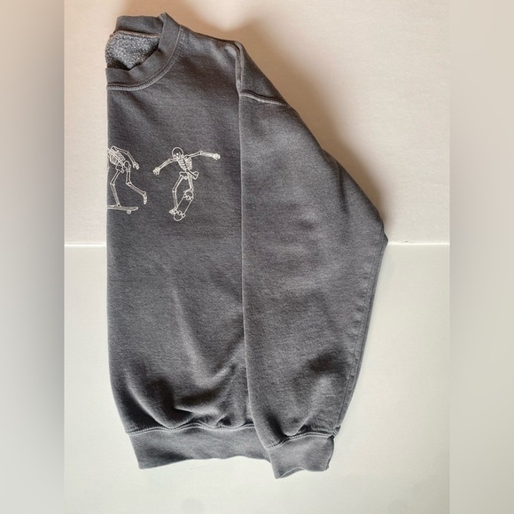 Skateboarding Skeletons Crewneck Sweatshirt - Picture 4 of 9